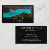 シンプル&フモダンォトグラファーの名刺 名刺 (正面/裏面)