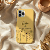 シンプル フラワーナナ カスタム タイトル Case-Mate iPhoneケース