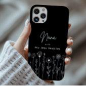 シンプル フラワー ナナ カスタムタイトル Case-Mate iPhoneケース