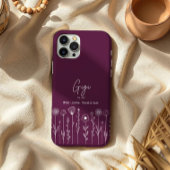 シンプル フラワー ナナ カスタムタイトル Case-Mate iPhoneケース