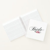 シンプル&ブエレガントリーダピンクフローラ |ノートブック ノートブック (内部)