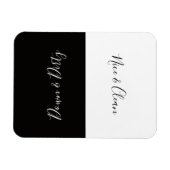 シンプル ブラック ホワイト 洗浄 汚れ 食器洗浄機 マグネット (横)