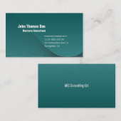 シンプル&プレーンプロフェッショナル名刺デザイン 名刺 (正面/裏面)