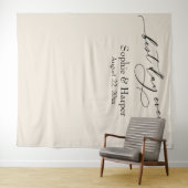 シンプル ベスト デイ エバー クリーム フォト バックドロップ タペストリー (インサイチュ(横))