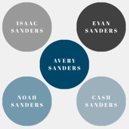 シンプル・ボホレインボー防水衣料 ラベル