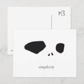 シンプル ポストカード (正面/裏面)