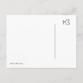 シンプル ポストカード (裏面)