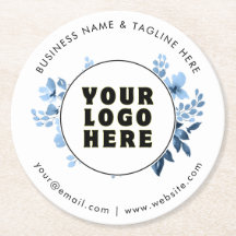 シンプル ミニマリスト カスタムロゴ＆テキスト  