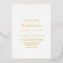シンプル ミニマリスト Nuestra Boda ウェディング 