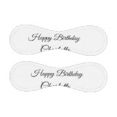 シンプル.ミニマルかわいこちゃん名前の追加ベビーハッピーバースデー 野球ボール (パネル)