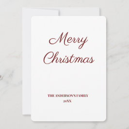 シンプル ミニマル あなたのテキストを追加して クリスマスをパーソナライズ