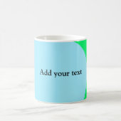 シンプル ミニマル お名前追加 ブライズメイド ウェディング コーヒーマグカップ (中央)