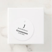 シンプル ミニマル お名前 カスタム ブライズメン フェイバータグ (インサイチュ)