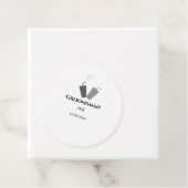 シンプル ミニマル お名前 カスタム ブライズメン フェイバータグ (インサイチュ)