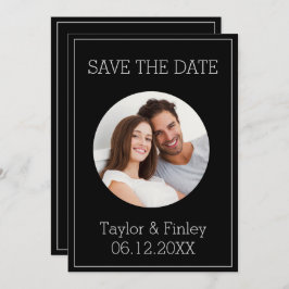 シンプル ミニマル エレガント オーダーメイド フォト ウェディング 招待状