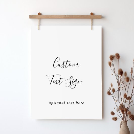 シンプル ミニマル オーダーメイド テキスト サイン