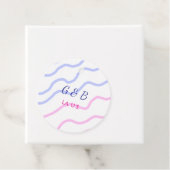 シンプル ミニマル カップル名 都市名 テキストを追加 フェイバータグ (インサイチュ)