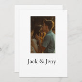 シンプル ミニマル カラフル 名前 写真 テキストを追加 カスタム シーズンカード (正面/裏面)