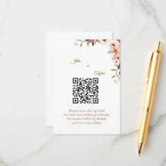 シンプル ミニマル 封入カード エンクロージャーカード