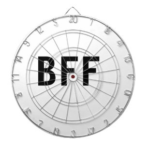 シンプル ミニマル BFF ベストフレンド 家族 名前入り ダーツボード