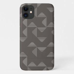 シンプル、モダントレンディー図形パターン iPhone 11 ケース
