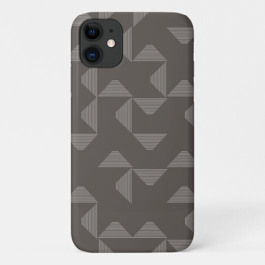 シンプル、モダントレンディー図形パターン Case-Mate iPhoneケース (裏面)