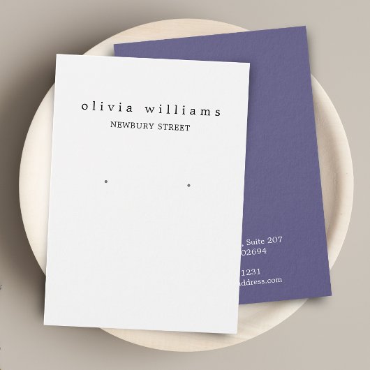 シンプル モダン イヤリング ディスプレイ カード