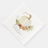 シンプル モダン エレガント 白いパンプキン 花 (コーナー)