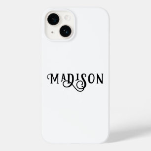 シンプル モダン オリジナル 名前 筆記体 Case-Mate iPhone 14ケース