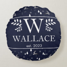 シンプル モダン クリスマス モノグラム 新婚夫婦 フォト