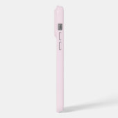 シンプル モダン スクリプト 名前 モノグラム iPhoneケース (左側面)