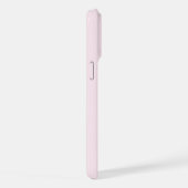 シンプル モダン スクリプト 名前 モノグラム iPhoneケース (右側面)