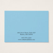 シンプル モダン ネックレス ブレスレット ディスプレイ カード (裏面)