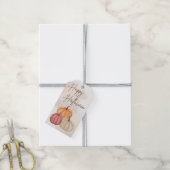 シンプル モダン ハロウィン ギフト タグ (より糸付き)