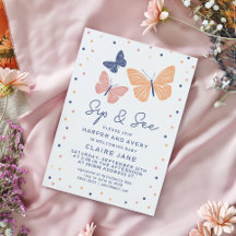 シンプル モダン バタフライ シップ アンド シー