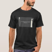 シンプル モダン パティシエ パン屋 料理 ビジネス Tシャツ (正面)