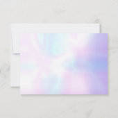 シンプル モダン パール RSVP (裏面)