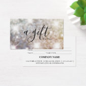 シンプル＆モダン ビジネス ギフト券 (デスク)