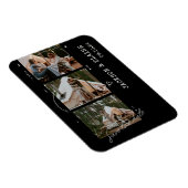 シンプル モダン フォト ストリップ セーブ・ザ・デート マグネット (右側)