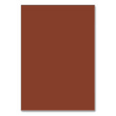 シンプル モダン フラワー テラコッタ テーブル カード (裏面)