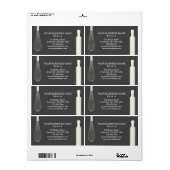 シンプル モダン ベーカリー ラベル (フルシート)