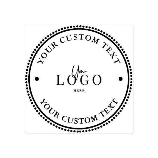 シンプル モダン ミニマリスト モノグラム 返送先住所 R ラバースタンプ (インプリント)