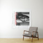 シンプル モダン ミニマル 卒業写真 タペストリー (インサイチュ(横))