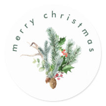 シンプル モダン メリークリスマス 白雪姫