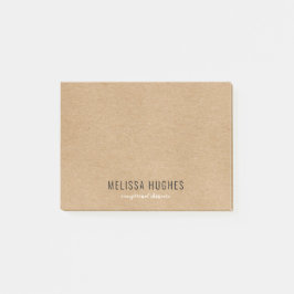 シンプル モダン ラスティック クラフト ボーホ ポストイット