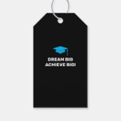 シンプル モダン 卒業おめでとう ギフト タグ (裏面)