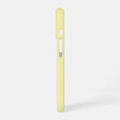 シンプル モノグラム モダン 名前入り iPhone 16ケース (左側面)