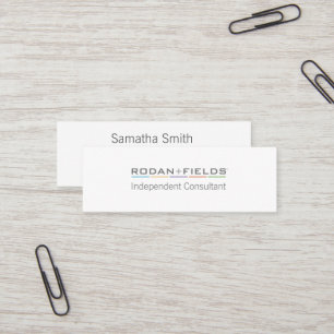 シンプル、ユニークなRodanおよび分野の名刺 スキニー名刺
