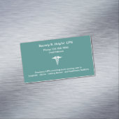 シンプル・ライセンス実用ナースLPN マグネット名刺 (インサイチュ)