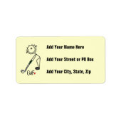 シンプル ラベル (正面)